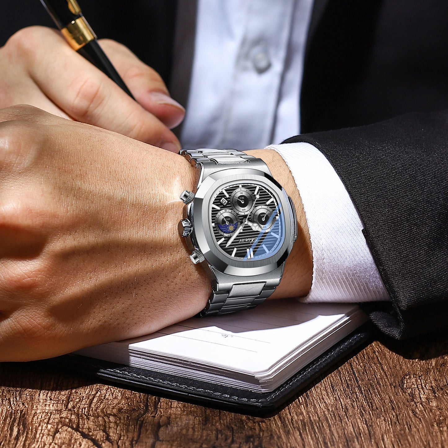 Luminous Chronograph Quartz Watch