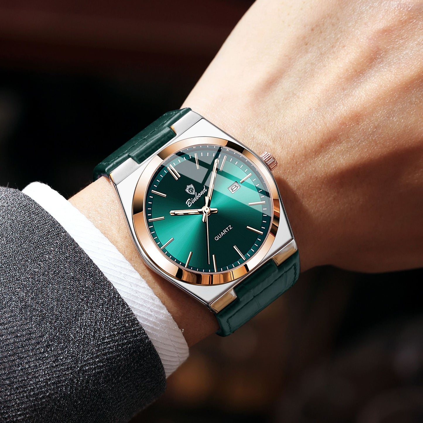 Quartz Men's Watch BinBond