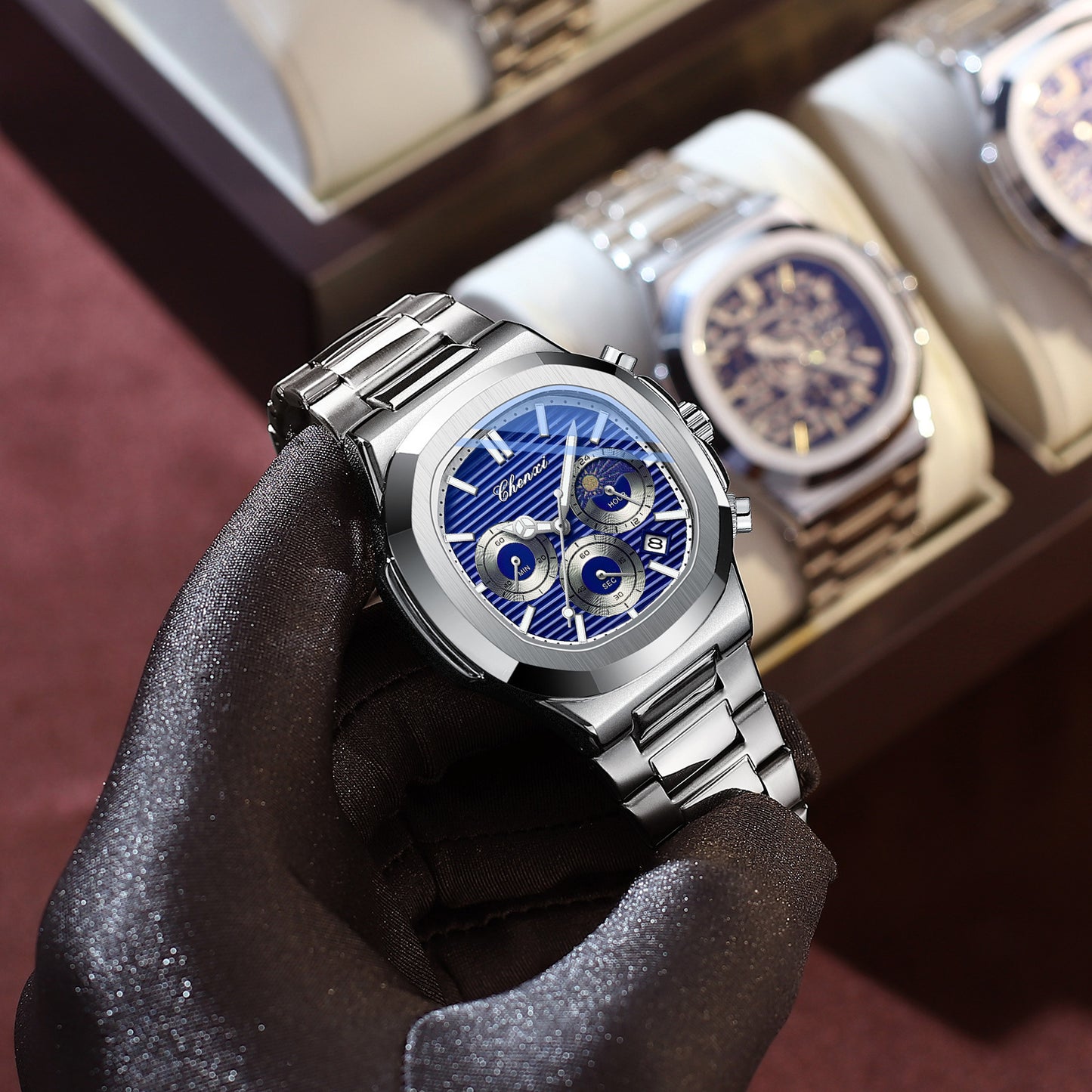 Luminous Chronograph Quartz Watch